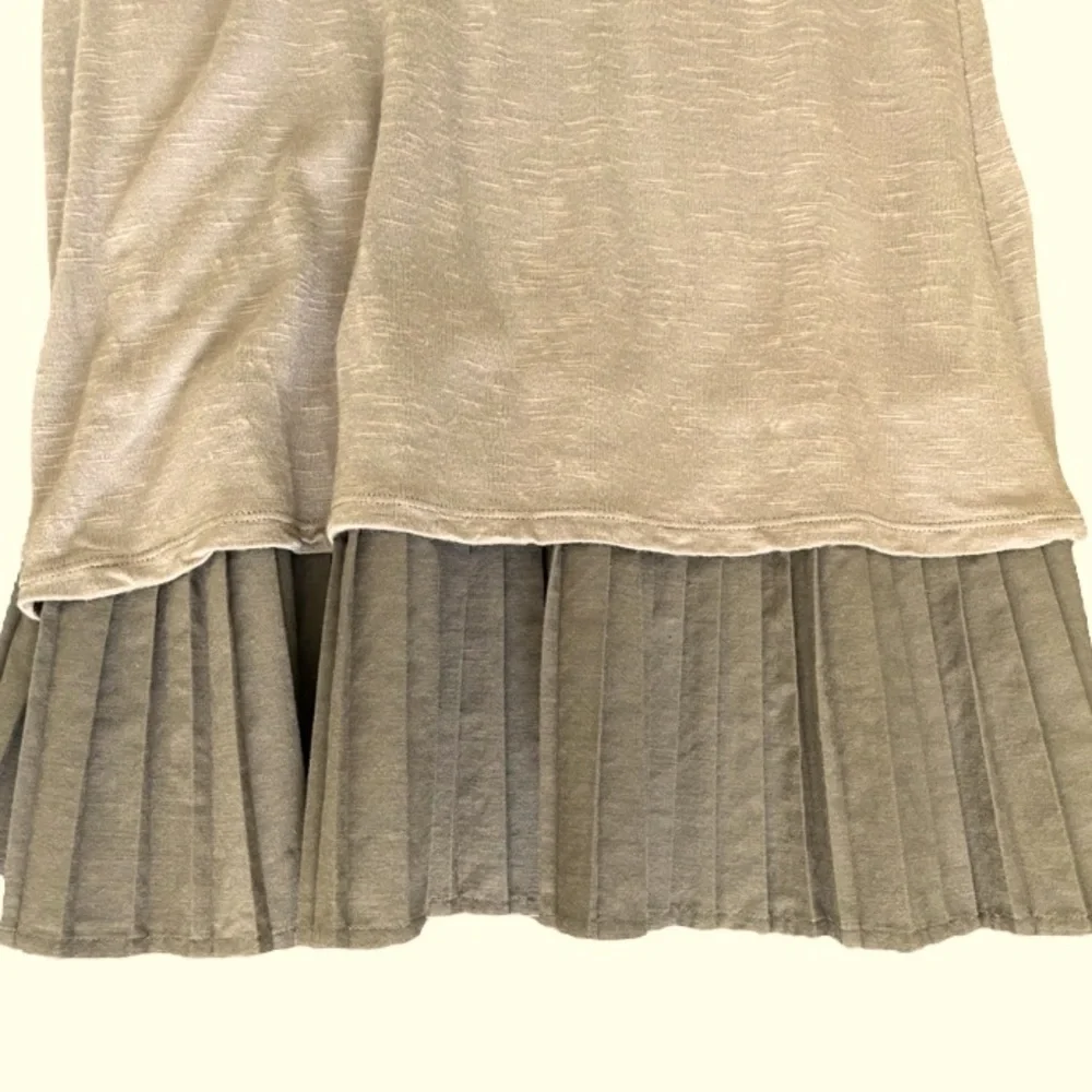 Free people Parisian cowl neck pleated dress size M - Picture 4 of 4